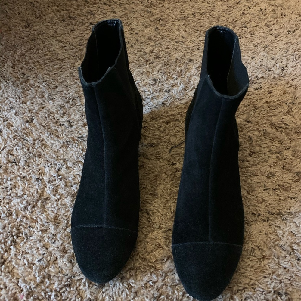Rebecca Minkoff black booties